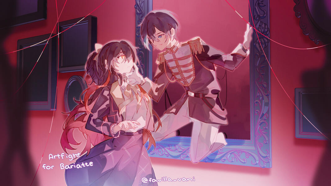2 char + simple bg